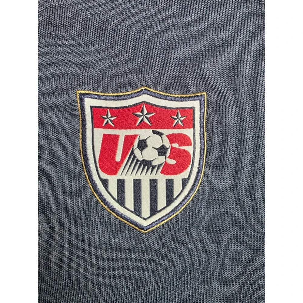 USMNT USA Soccer Nike Full Zip Track Jacket SMALL Blue Red Gold Training